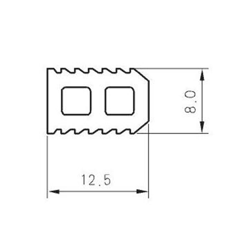 EPDM Curtain Wall Rubber EP004I