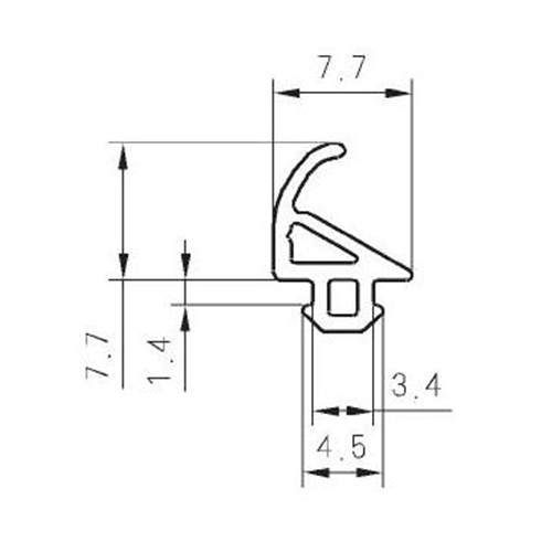 EPDM UPVC Rubber EP037L