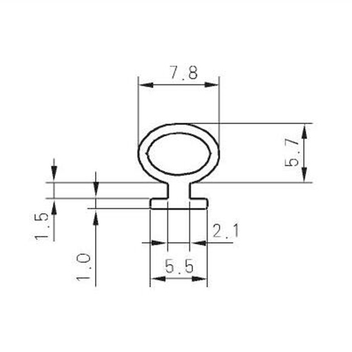 EPDM Opening Rubber EP078A 