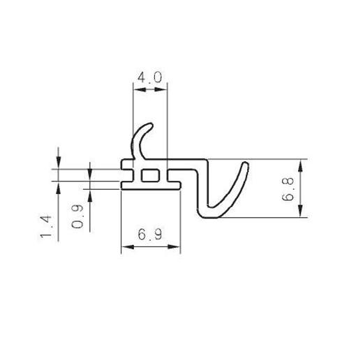 EPDM Special Shape Rubber EP110P