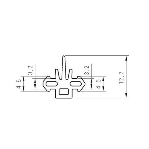 EPDM Special Shape Rubber EP111P