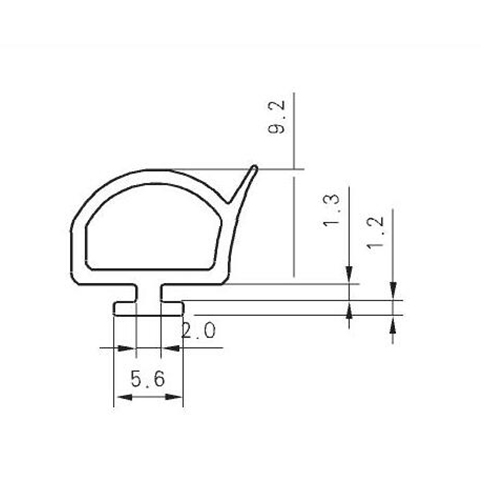 EPDM Opening Rubber EP183B