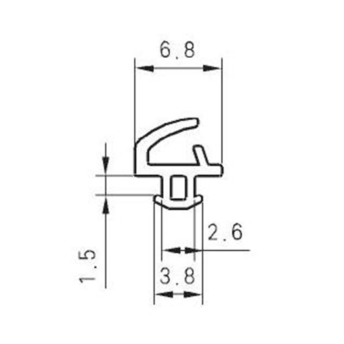 EPDM Opening Rubber EP453K