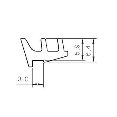 Silicon Glazing Rubber Q009E