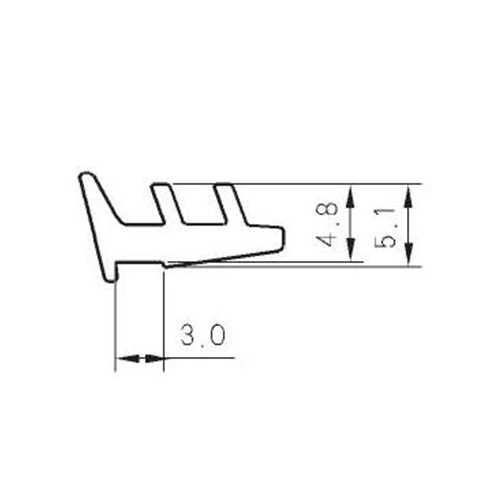 Silicon Glazing Rubber Q050E