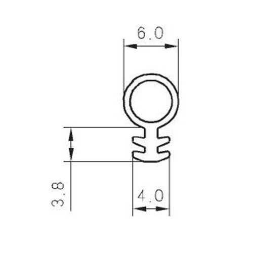 Silicon Opening Rubber Q083A