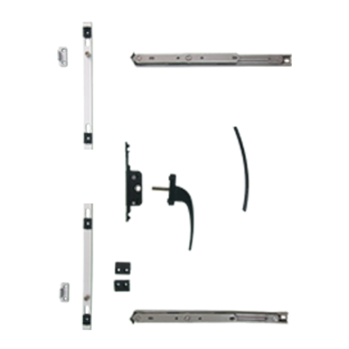 European Outward Opening Multi-lock Window System Without Groove Configuration 1