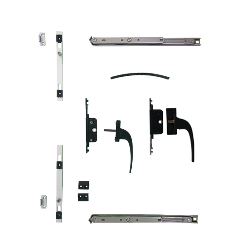 European Outward Opening Multi-lock Window System Without Groove Configuration 2