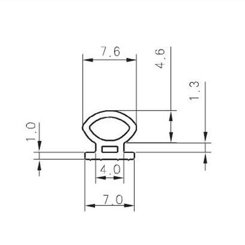 EPDM Opening Rubber EP075A