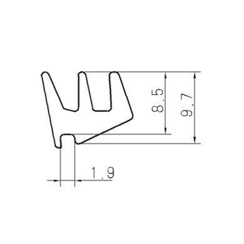 EPDM Glazing Rubber EP091E