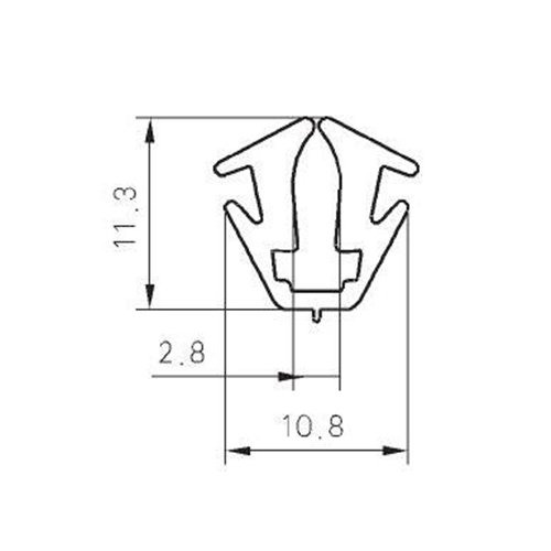 EPDM Glazing Rubber EP129F