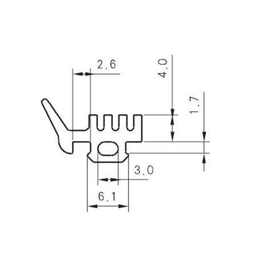 EPDM Glazing Rubber EP492H