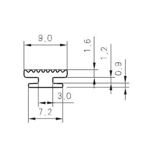 EPDM Curtain Wall Rubber EP639H