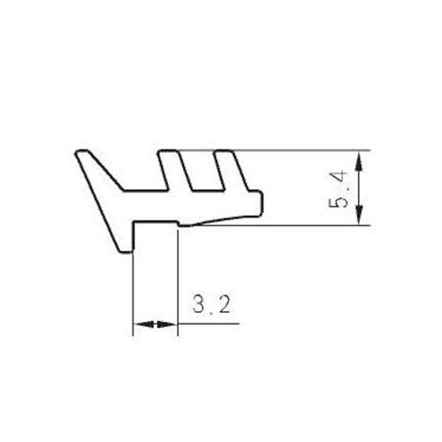 Silicon Glazing Rubber Q001E