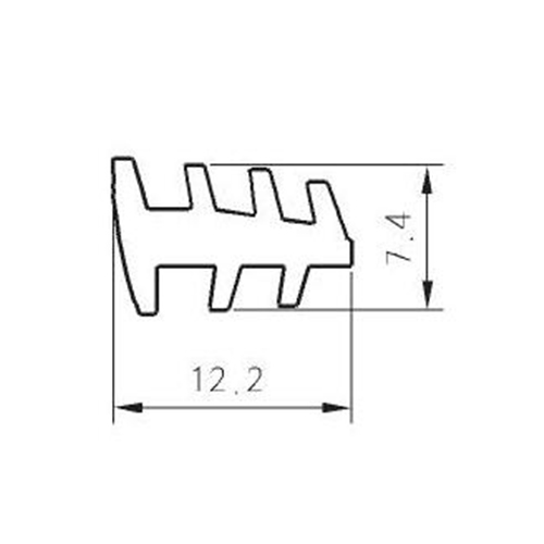 Silicon Glazing Rubber Q023E