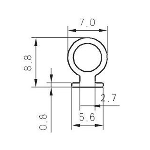 Silicon Opening Rubber Q081A